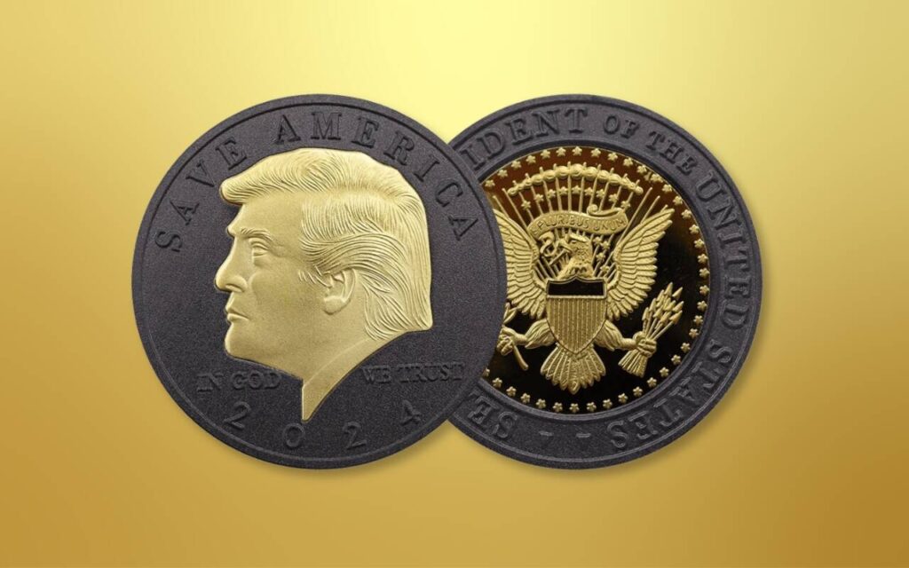 Black And Gold Trump Coin Reviews Exclusive Donald Trump 2024 Coin