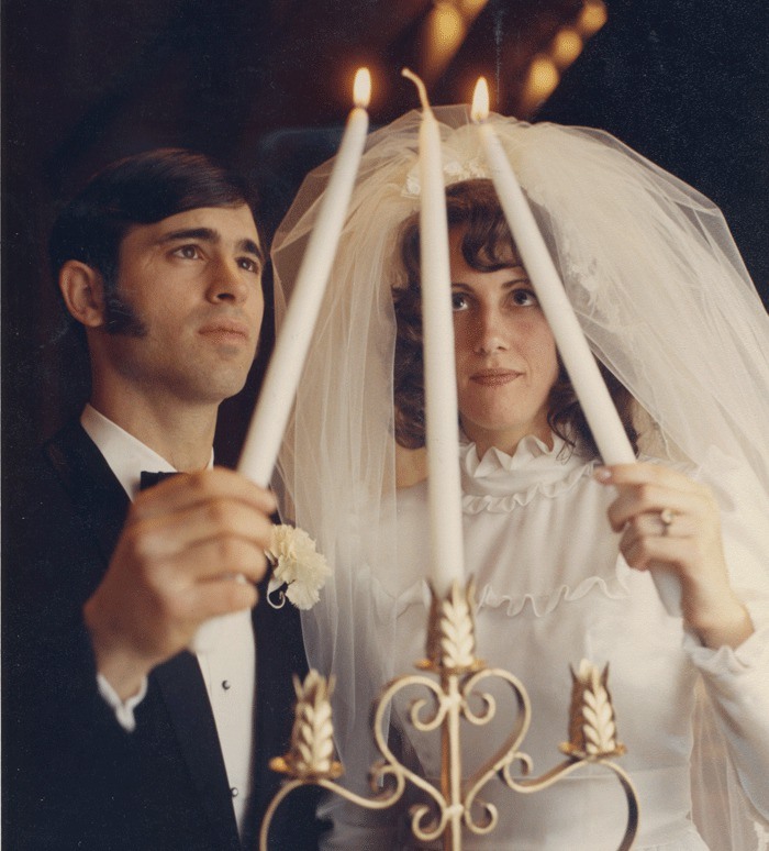 Thomas and Linda Nickols were married in Oak Harbor in 1972.