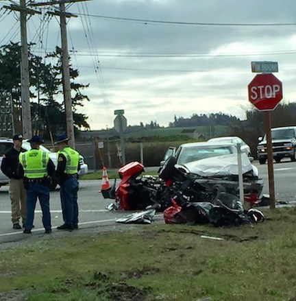 A Greenbank couple was airlifted to Harborview Medical Center on Saturday after they were involved in a car accident in Coupeville.