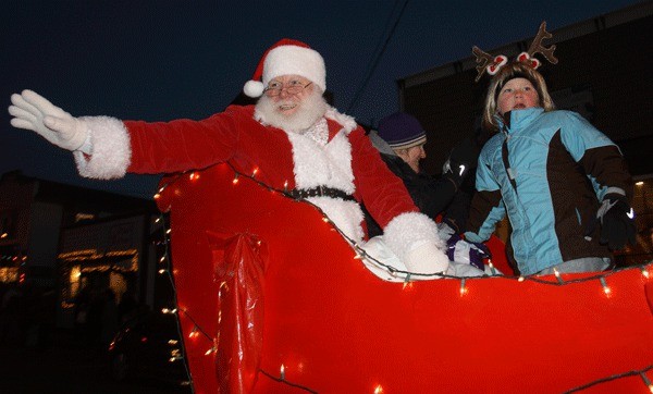 NORAD is ready to track Santa Claus on his annual journey. Santa is shown here during his visit to the Greening of Coupeville.