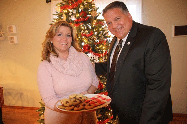 Mayor Scott Dudley and wife