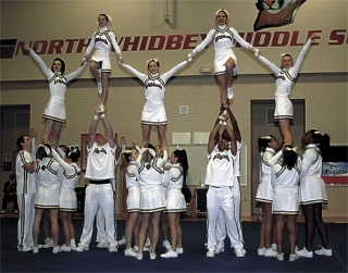 Resplendent in their new white uniforms