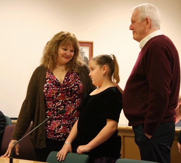 Carole and David Stuart adopt granddaughter