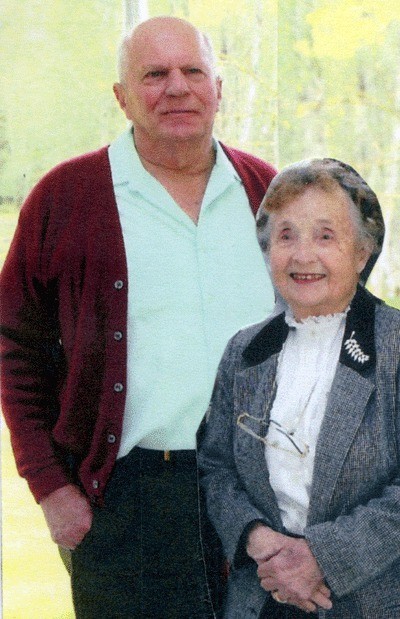 Ernie and Dorothy Tesch in a recent photograph.