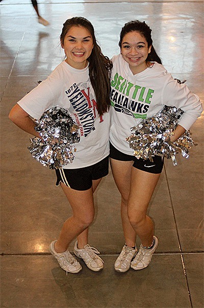 Coupeville cheer captains Jovanah Foote