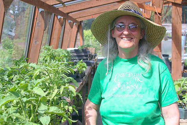 Oak Harbor farmer Sheila Case-Smith is growing more than 70 varieties of tomatoes this spring and will sell tomato plants at the Oak Harbor Farmers Market.