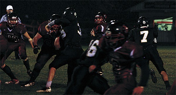 Coupeville quarterback Jake Tumblin