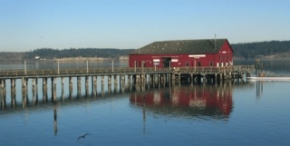 The Coupeville Wharf is a good place to go on a carbon date.