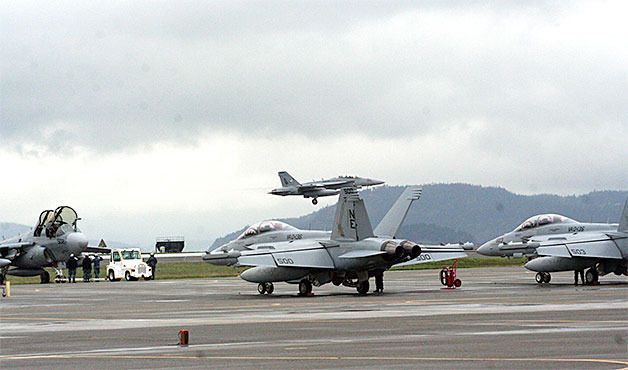 The Navy is revising its ongoing Environmental Impact Statement to include up to 36 more EA-18G Growlers