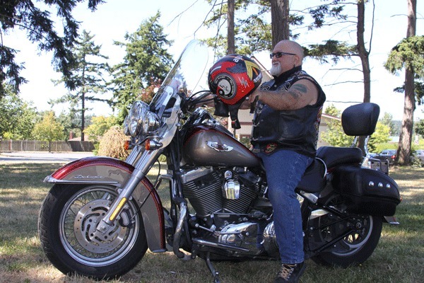 JD Stewart owns a 2009 Harley-Davidson. He took a suggestion from a friend and purchased the motorcycle shortly after his wife of 22 years died from cancer. He said owning a Harley and becoming involved with the North Cascades chapter of Harley Owners Group has impacted his life significantly.