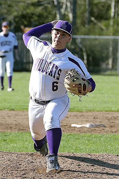 Avery Aguirre threw a three-hit shutout in Monday's win over Cascade.