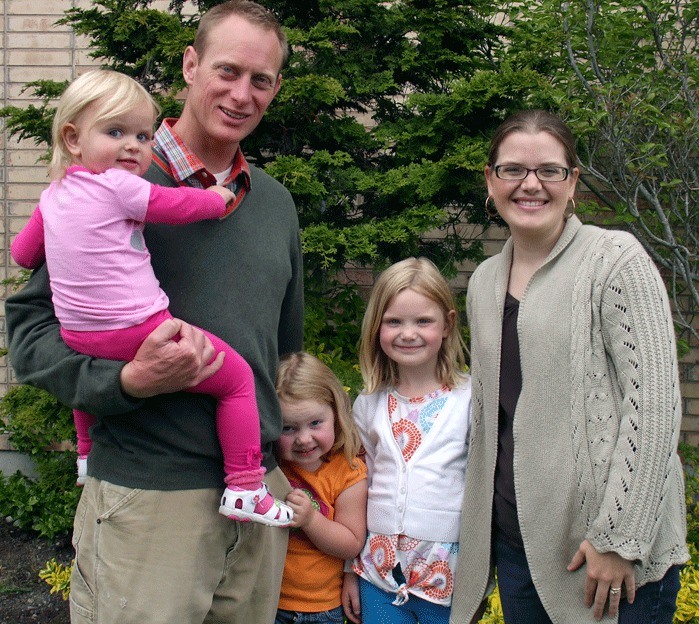 Rev. Jon Brown and his family