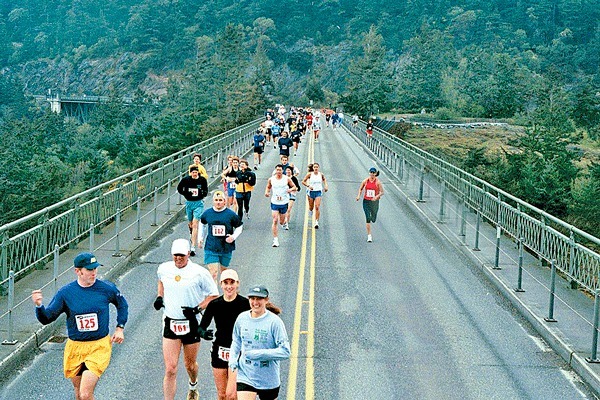 Runners for the 2012 Whidbey Island Marathon will enjoy a picturesque trip across the Deception Pass Bridge when the annual race starts Sunday morning. Approximately 1