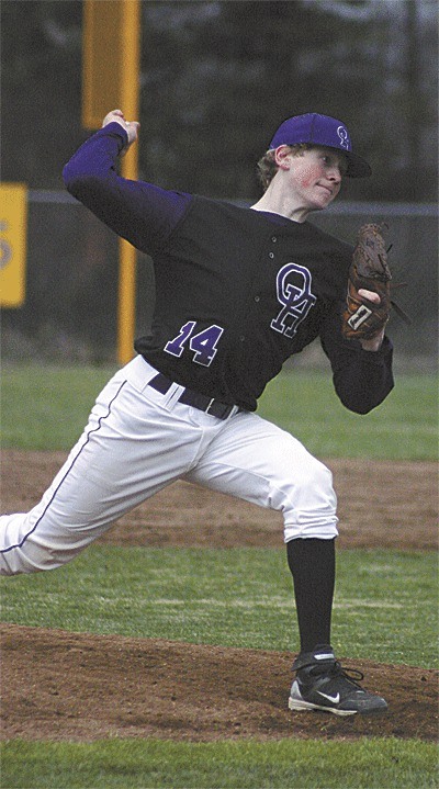 Zach Zimmer is one of four returning lettermen for the Oak Harbor High School baseball team.