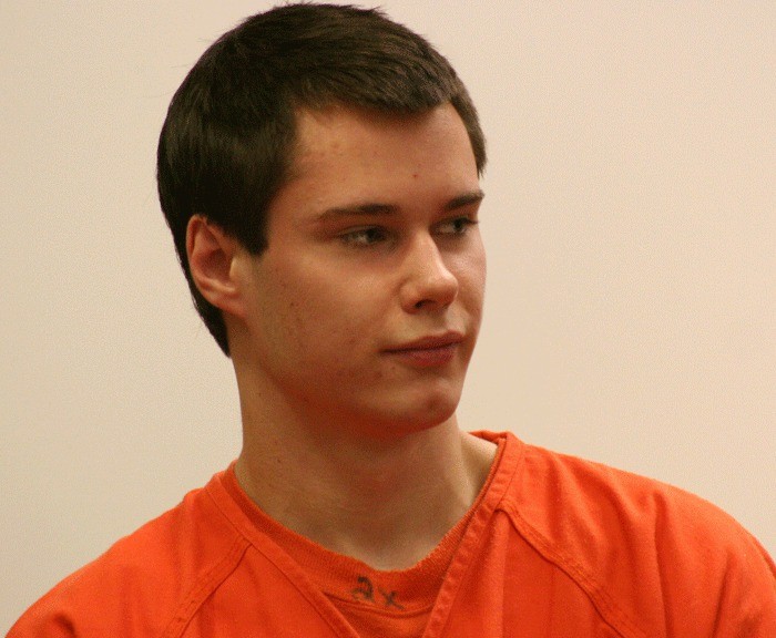 Colton Harris-Moore appears in Island County Superior Court for sentencing Dec. 16.