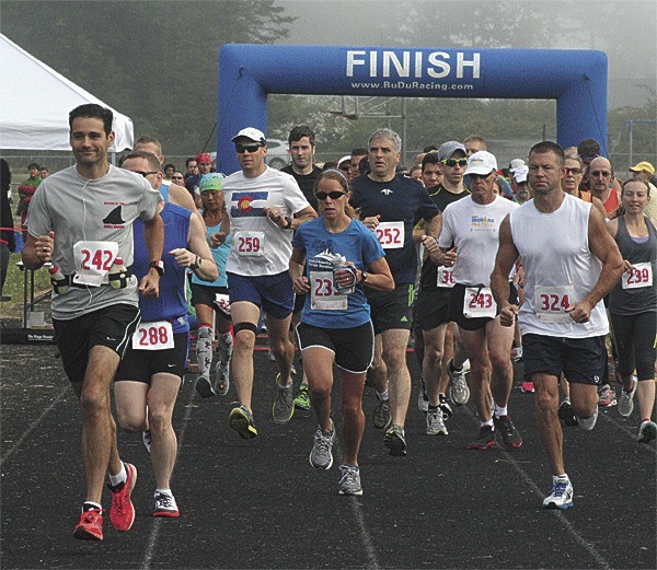 They're off! Coupeville's James Steller