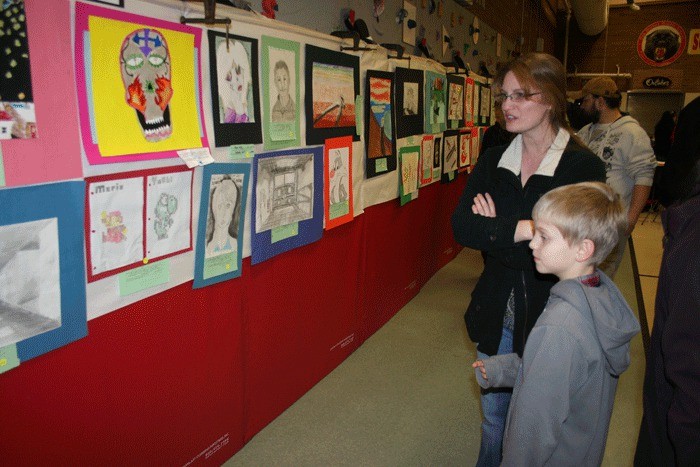 Jenny Davis and her son