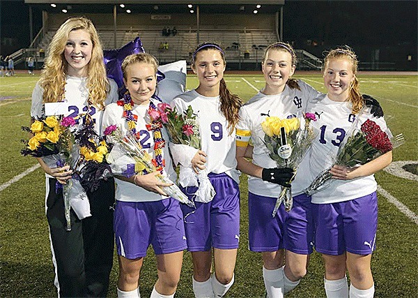 Oak Harbor seniors (from left) Renee Ross