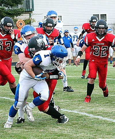 The Coupeville football team won three games in its first season in the Olympic League after winning only two conference games in the previous three seasons in the Cascade Conference.