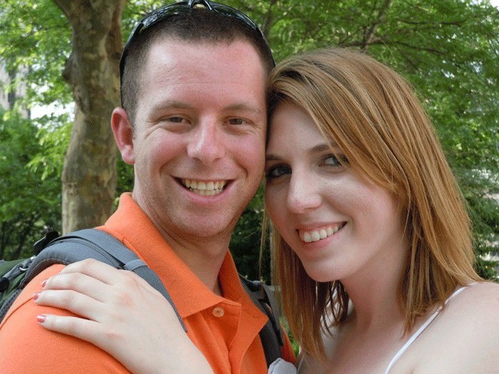 Justin Bates and April Barkowsky plan to marry on April 14 in New Jersey.