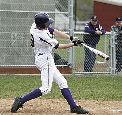 David Kusnick Jr. rips a game-winning double in the bottom of the seventh to help the Wildcats come from behind to defeat Shorewood Tuesday.