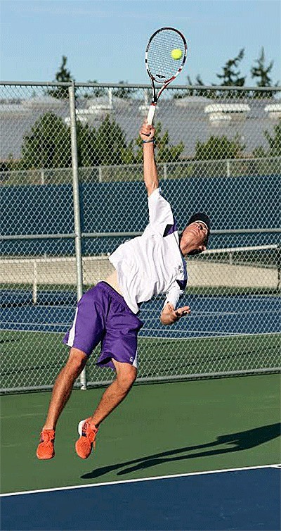 Jackson Wezeman will play No. 1 singles for Oak Harbor.