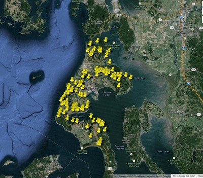 Reported burglaries in the north precinct of the Island County Sheriff’s Office this year to date.