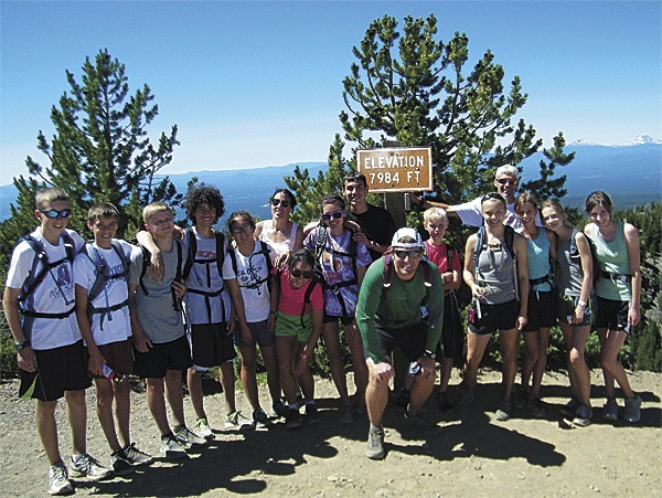 RUFit members worked on altitude training while at camp in Oregon this summer.