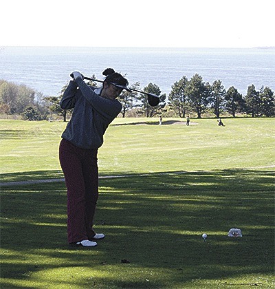 Miyuki Martines is one of four Oak Harbor golfers who competed in the WSGA Winter Series this year.