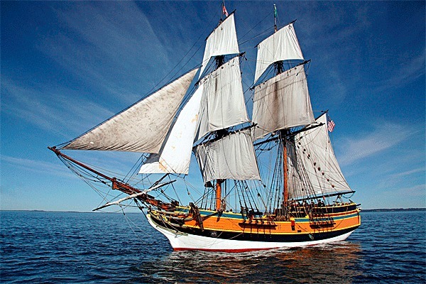 Lady Washington is a memorable sight under full sail. The famous brig will arrive in Coupeville on Aug. 10.