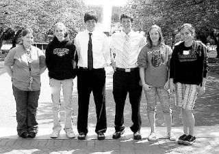 Students from Coupeville High School competed in the state History Day competition held last month at the University of Washington. Five students performed well enough to advance to the national competition in Washington D.C.