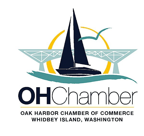 Oak Harbor Chamber of Commerce unveils its new logo.