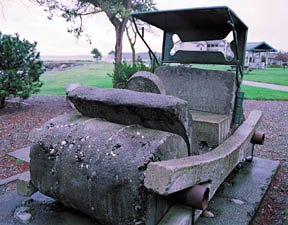 This replica of Fred Flintone’s car will still be appropriate