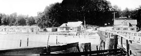 This 1935 photo shows Orr’s Cabins and Fishing Resort