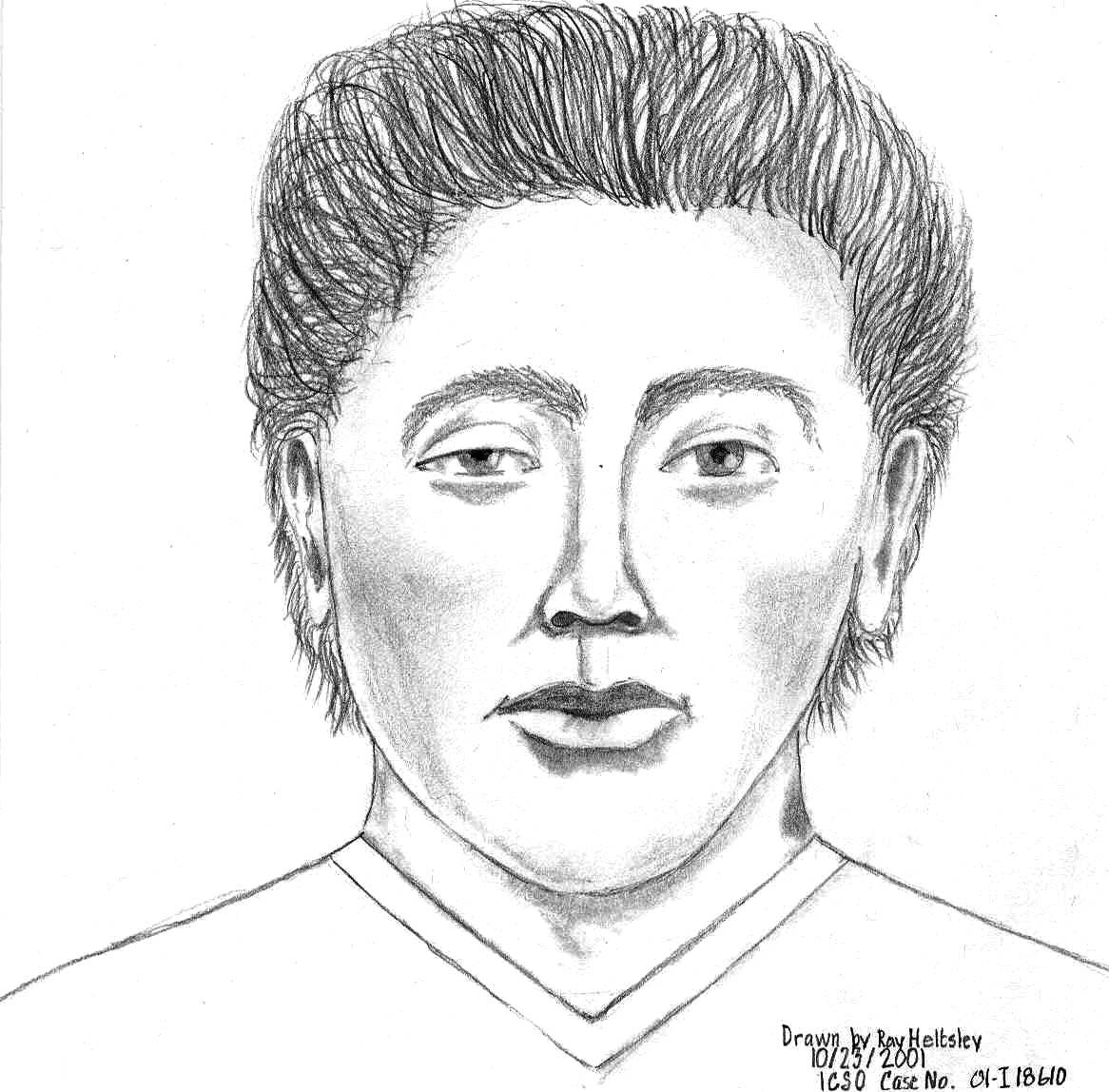 Island County Sheriff released this sketch of a rape suspect