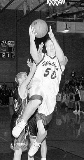 Coupeville senior Chris Good goes strong against Granite Falls on Nov. 30. Last Friday against Overlake