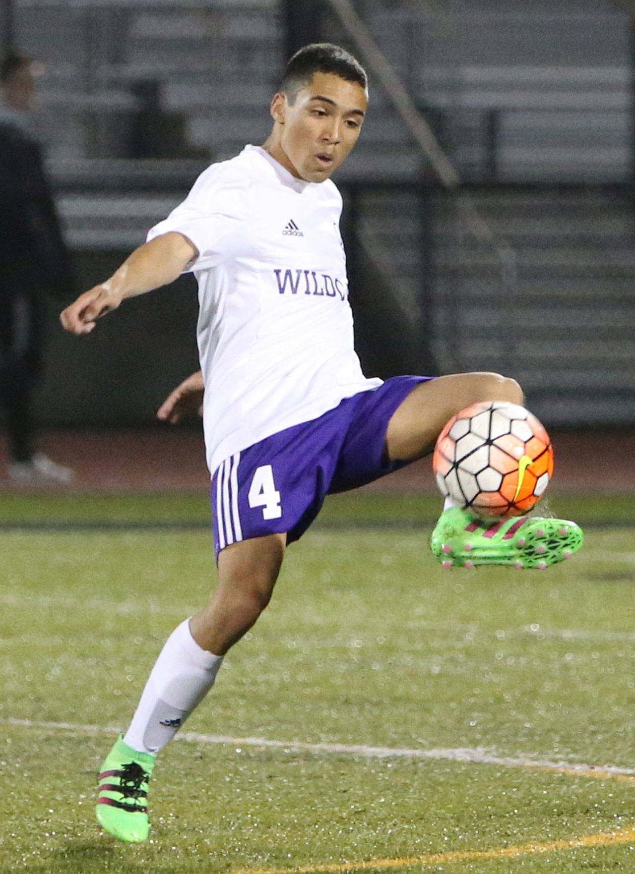 Cameron Costner is one of 11 returning seniors on the Wildcat soccer team. (Photo by John Fisken)