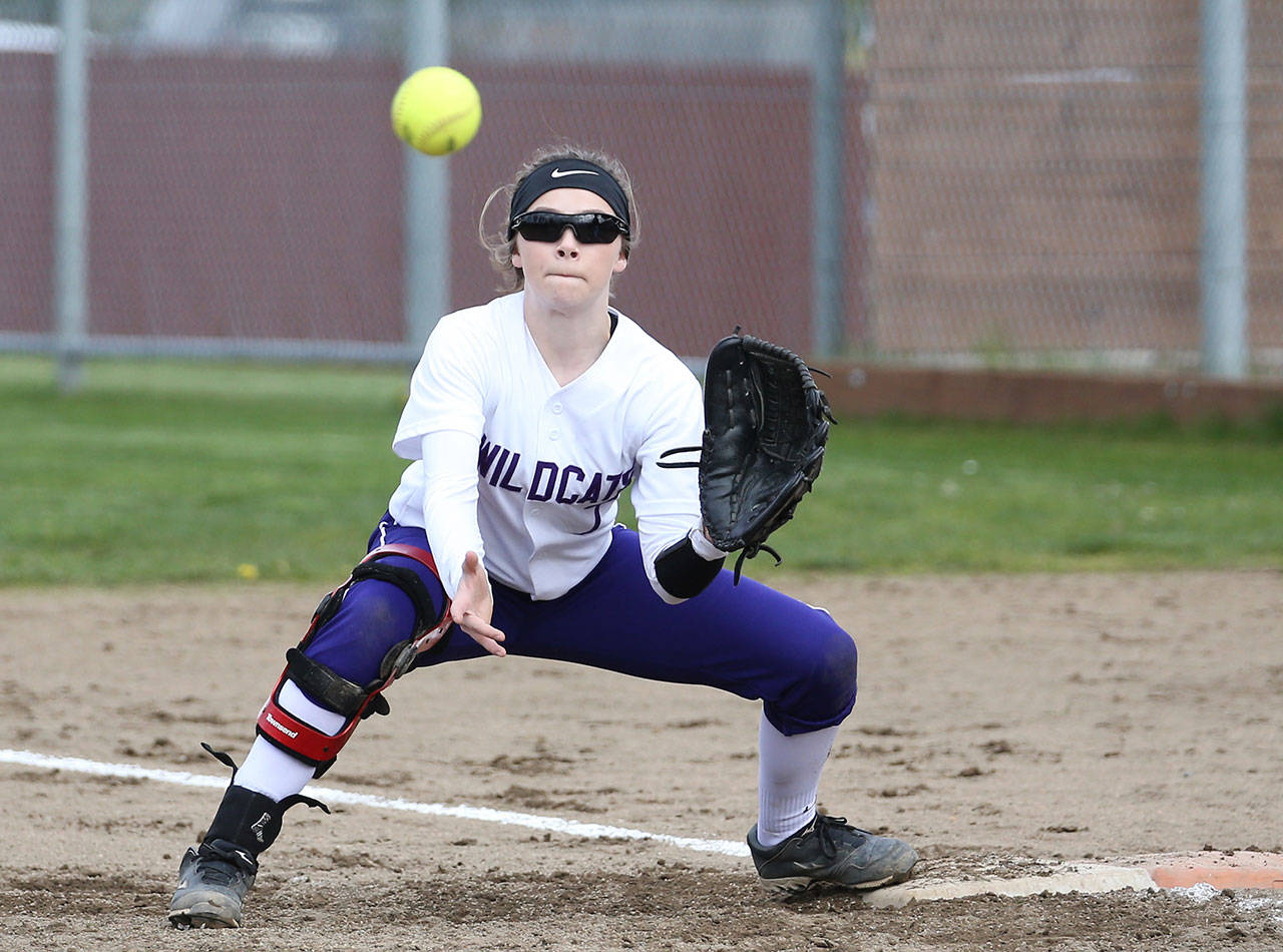 Brooke Wilson was one of many athletes receiving varsity letters this spring. (Photo by John Fisken)