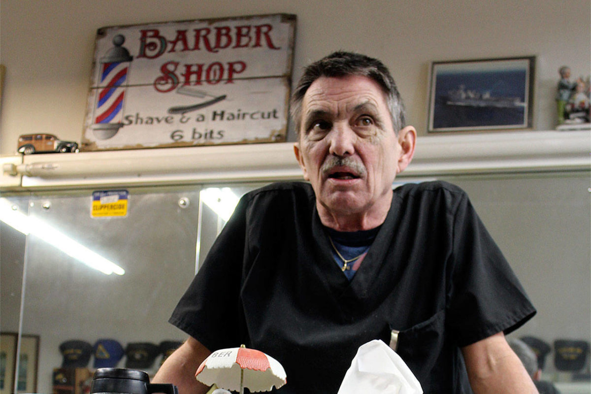 Dave The Barber Is Back From Brain Surgery Whidbey News Times