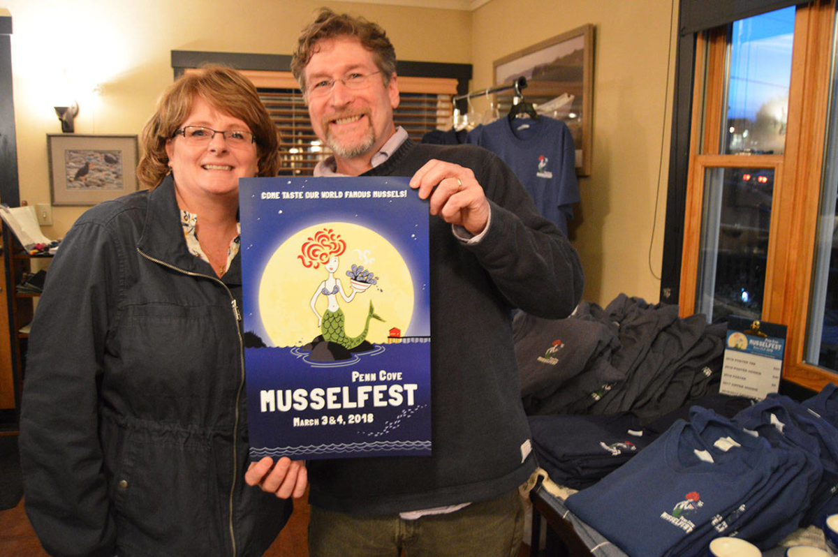 Penn Cove Mussel Festival unveils new poster Whidbey NewsTimes