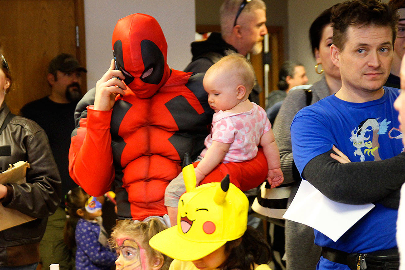 Whidbey Comicon Saturday at Oak Harbor Library