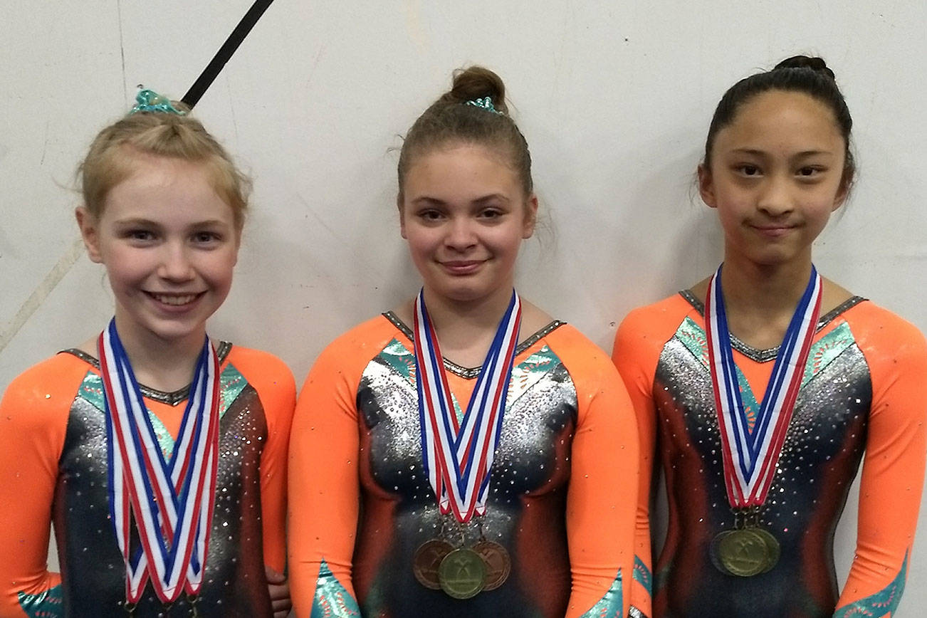 3 earn state titles / Trampoline and tumbling