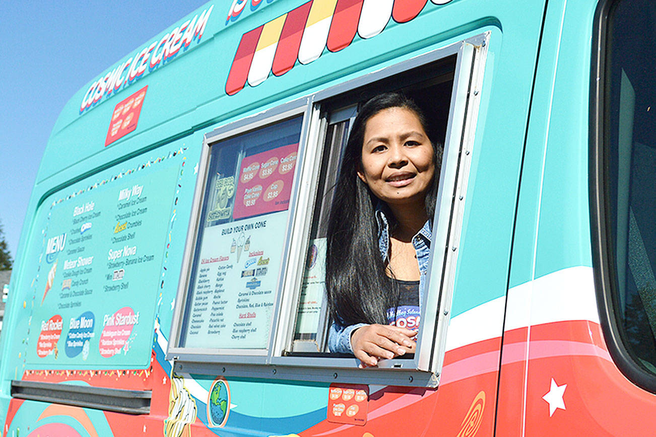 ‘Out of this world’ ice cream rolls into town