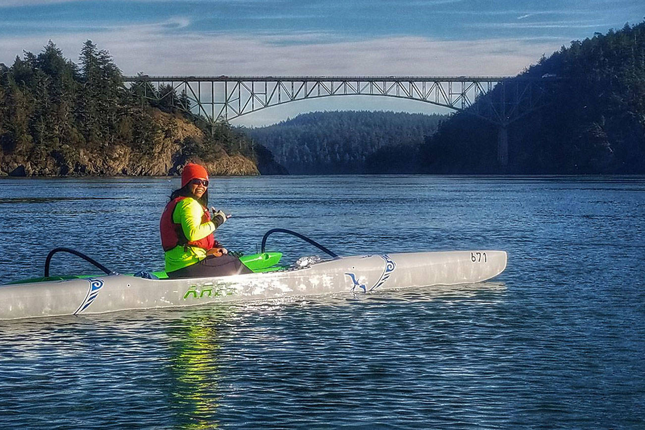 Park takes on challenge of paddling from Tacoma to Port Townsend