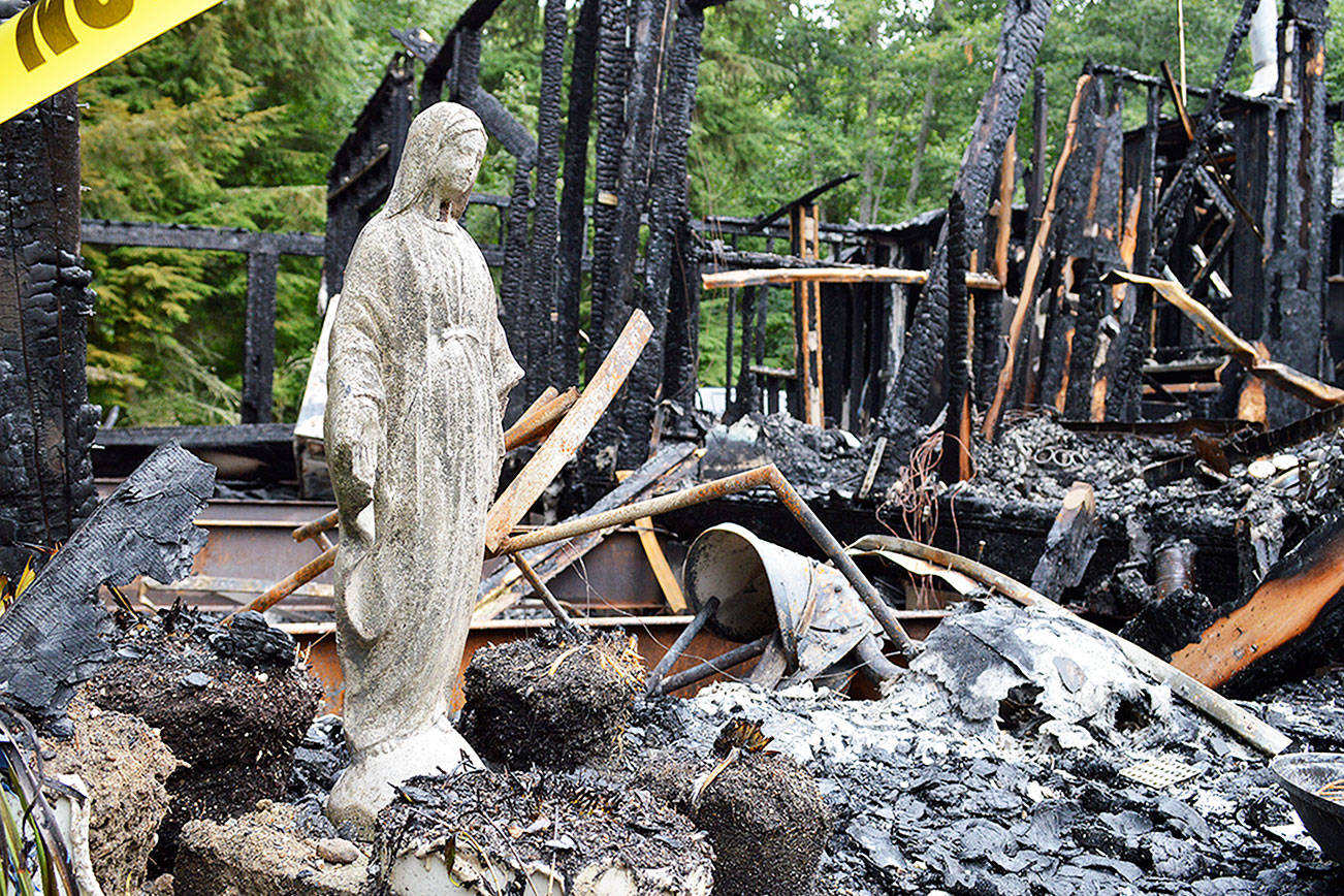 Blaze that destroyed home being investigated