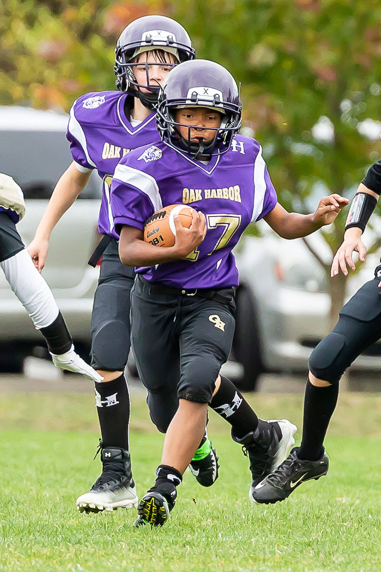 Pee-Wee football players hit the gridiron for first time - Mukilteo Beacon