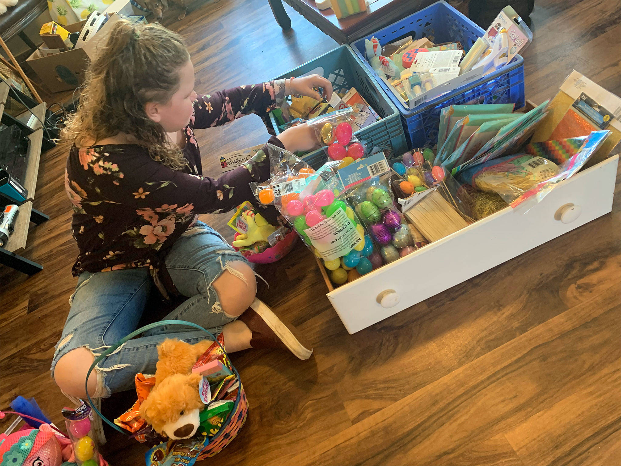 Easter baskets for those in need