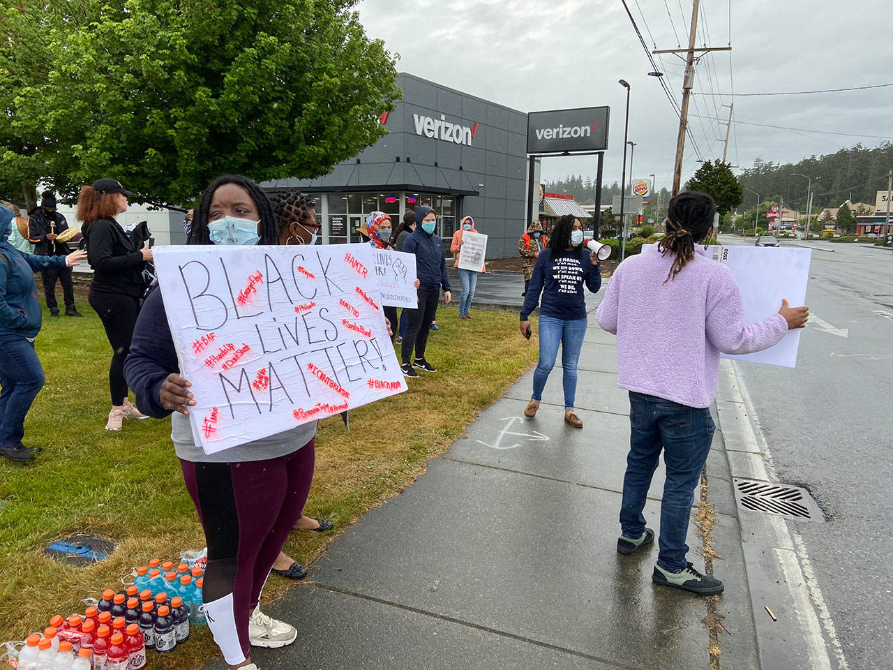 Black Lives Matter: Formed in response to George Floyd’s killing, weekend protest stays peaceful