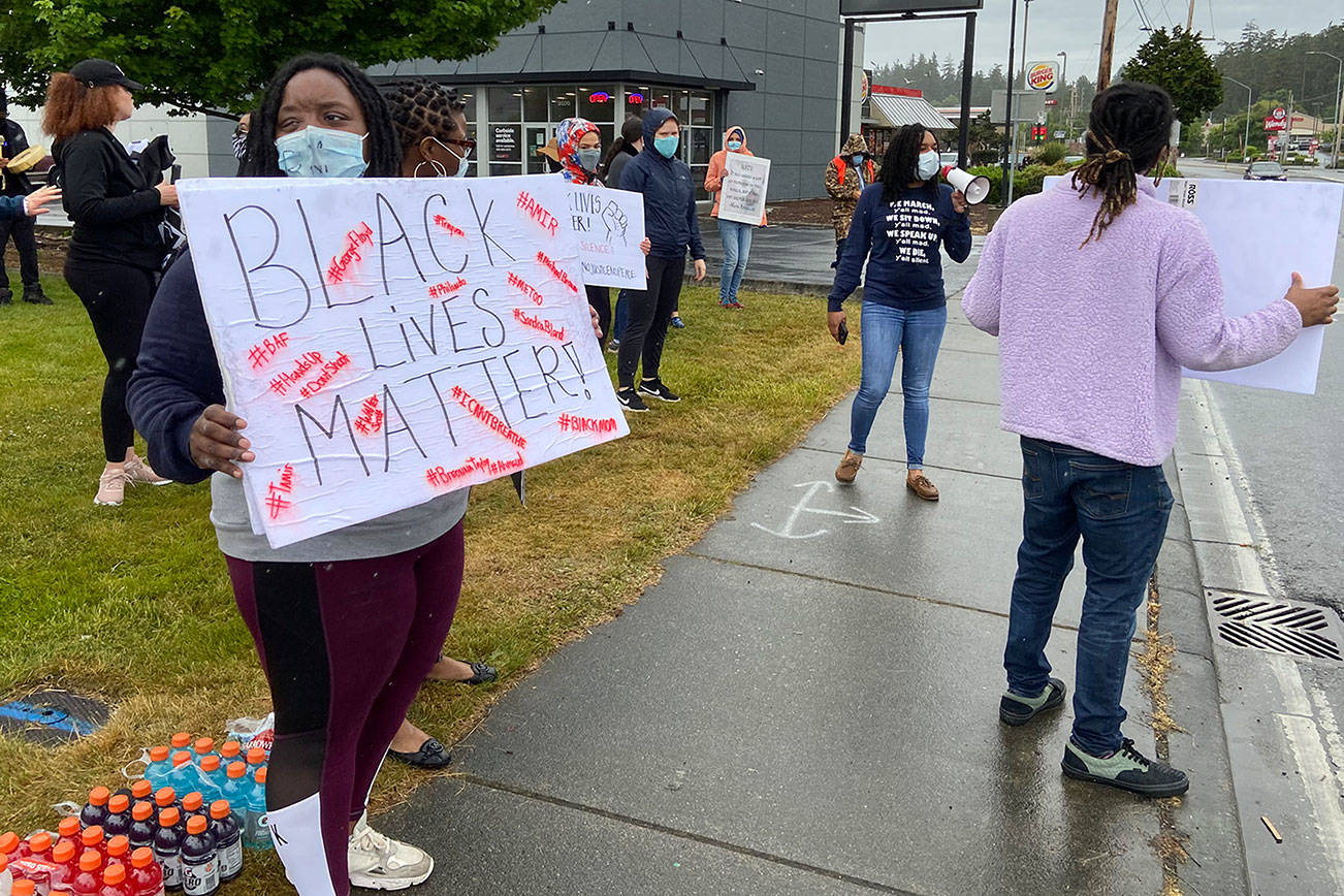 Black Lives Matter: Formed in response to George Floyd’s killing, weekend protest stays peaceful