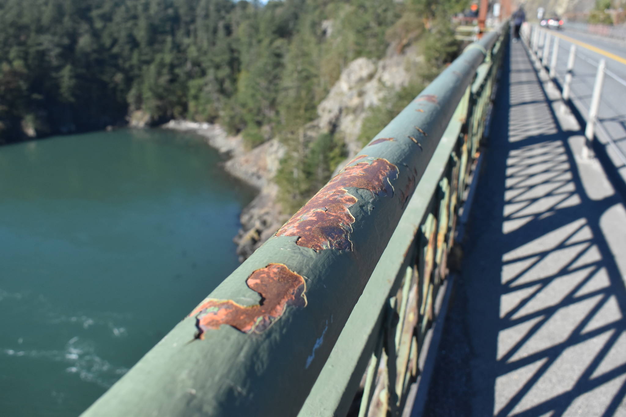 Photo by Emily Gilbert/Whidbey News-Times A new contractor will finish the work to restore Deception Pass and Canoe Pass bridges after the former contractor was taken off the project. The project was initially delayed by a year, but a WSDOT communications specialist said the new contractor will submit a schedule soon.